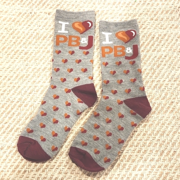 PB&J love socks - Picture 4 of 8